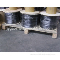 black PE coated 7X7 steel wire rope 4mm